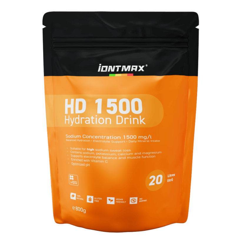 HydroDrink HD1500 - Iontový nápoj (800g)