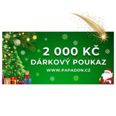 Dárkový poukaz - 2 000 Kč