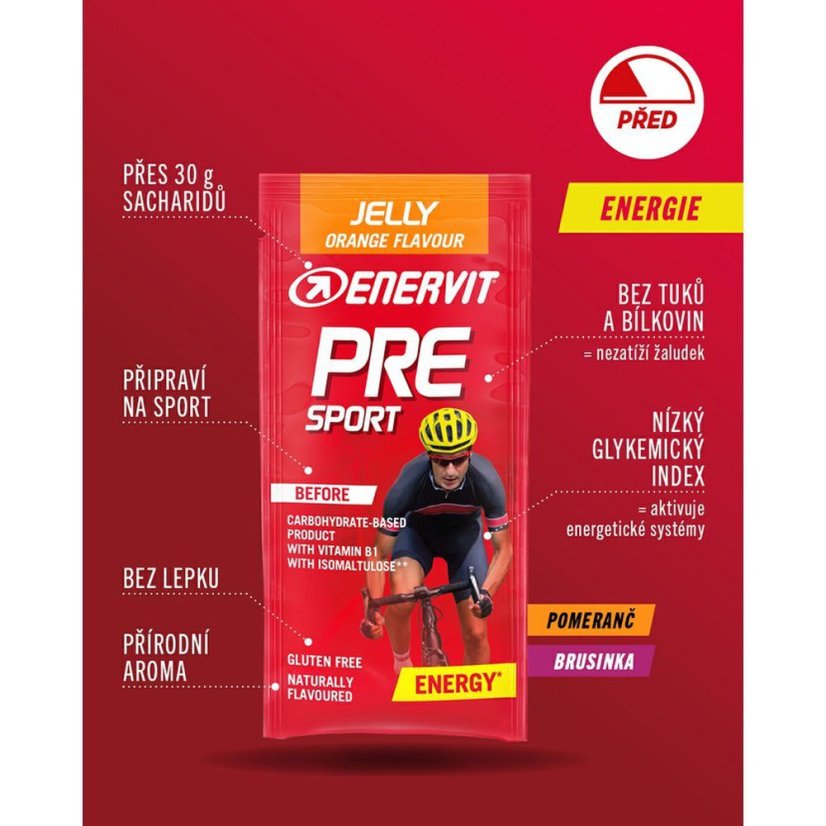 Enervit Pre Sport - Brusinka (45 g)