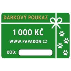 Dárkový poukaz - 1000 Kč