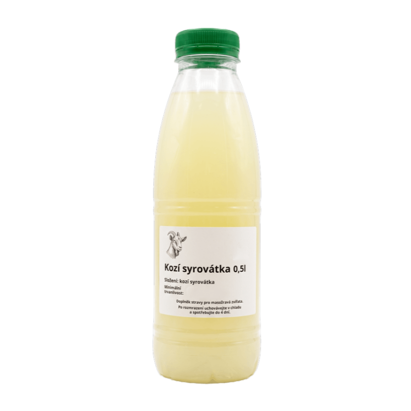 Kozí syrovátka - mražená (0,5L)