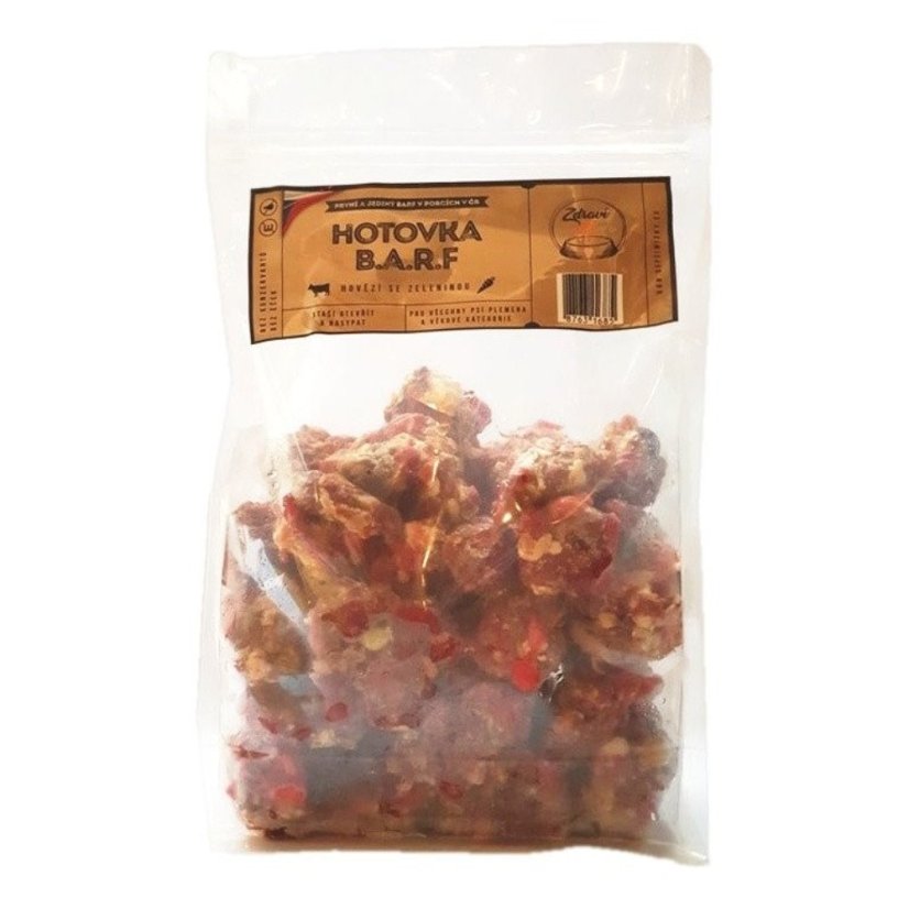 B.A.R.F. Hotovka - Hovězí se zeleninou (1kg)