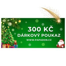 Dárkový poukaz - 300 Kč