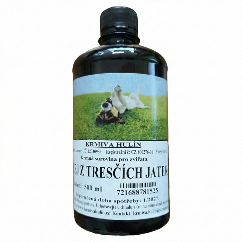 Olej z Tresčích jater (500ml)