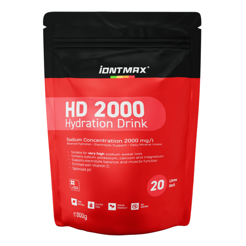 HydroDrink HD2000 - Iontový nápoj (800g)