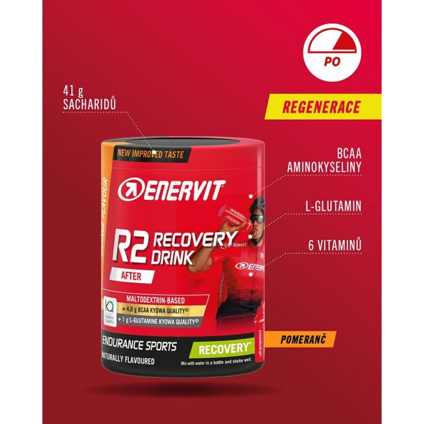 R2 Recovery Drink - Pomeranč (400 g)