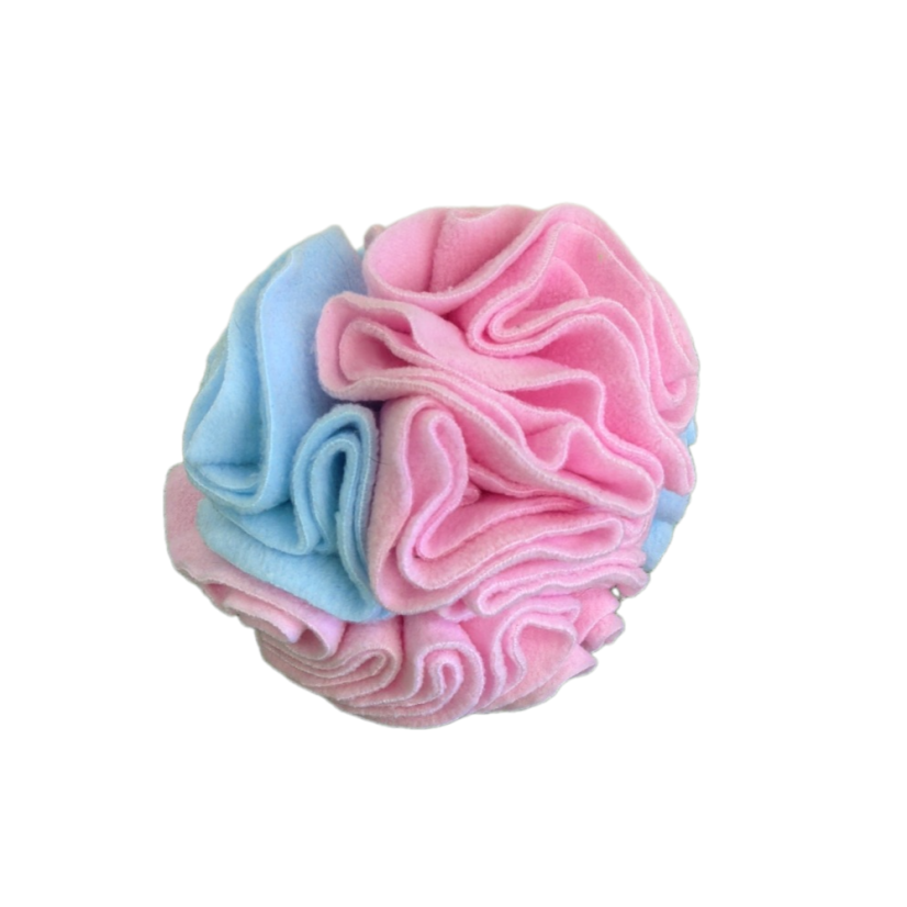 Čmuchací koule - Candy (růžová, modrá) - Velikost: M - průměr 13 cm, Název hračky: Candy (růžová, modrá)