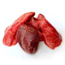 Králičí srdce a plíce - kusové (0,5 kg)