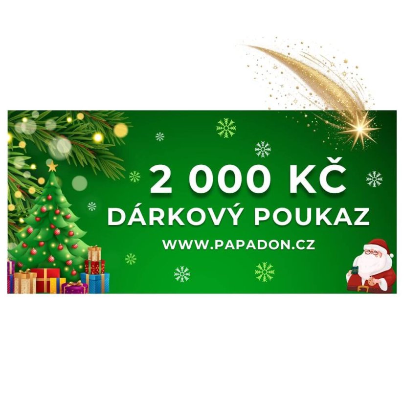 Dárkový poukaz - 2 000 Kč