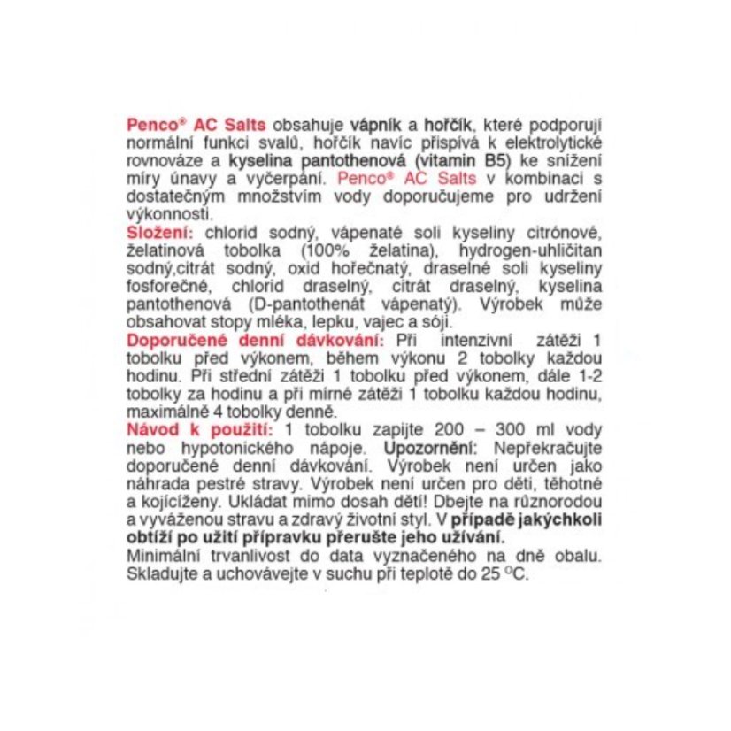 AC Salts - proti křečím (120tabs.)