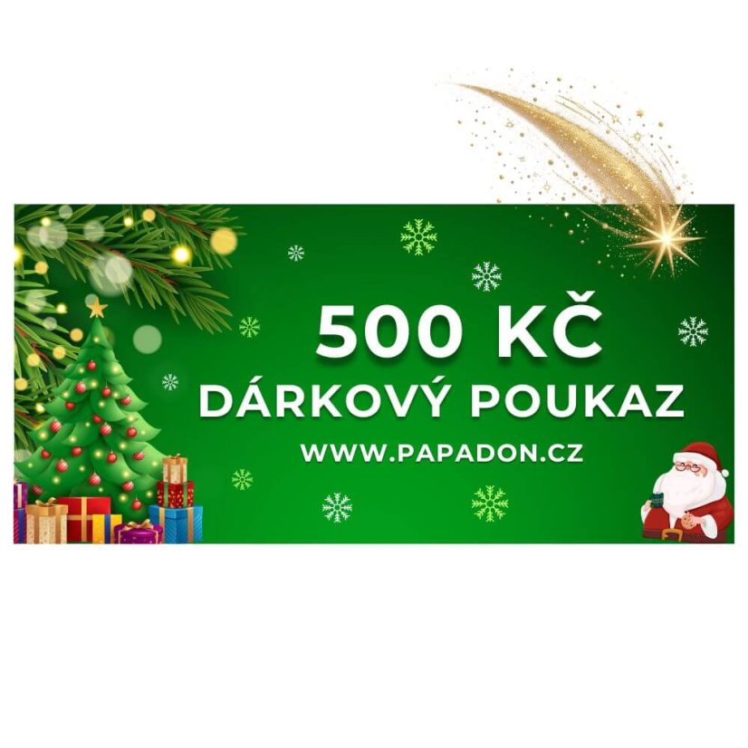 Dárkový poukaz - 500 Kč
