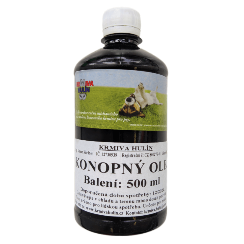 Konopný olej (500ml)