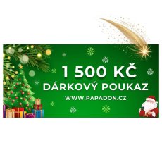 Dárkový poukaz - 1 500 Kč